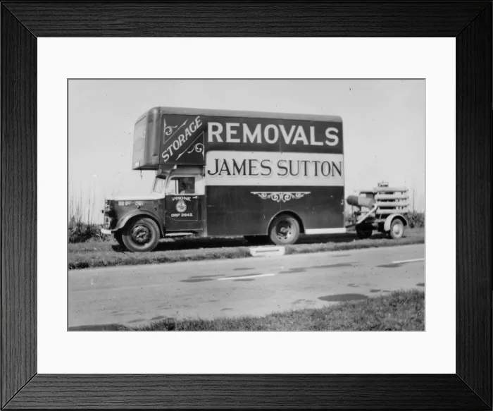 Framed Print : James Sutton Removals Framed Print : James Sutton Removals