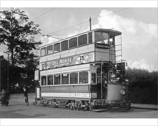 London Transport trolley bus