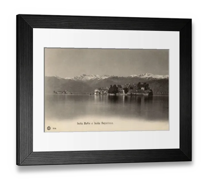 Framed Print : Borromean Islands - Lake Maggiore, Italy Framed Print : Borromean Islands - Lake Maggiore, Italy