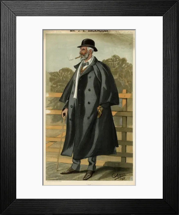 Framed Print : Jonathan Edward Backhouse, Vanity Fair, GAF Framed Print : Jonathan Edward Backhouse, Vanity Fair, GAF