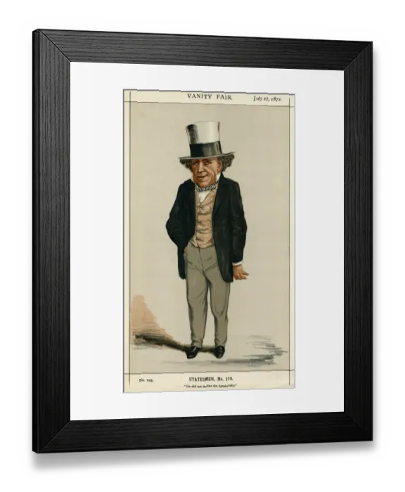 Framed Print : Edward Pleydell-Bouverie, Vanity Fair, Lyall Framed Print : Edward Pleydell-Bouverie, Vanity Fair, Lyall