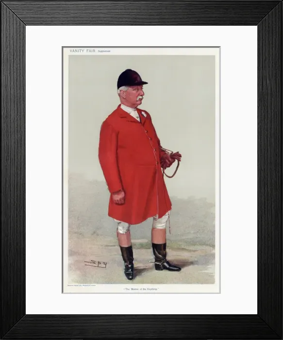 Framed Print : Colonel Albert Brassey, Vanity Fair, Spy Framed Print : Colonel Albert Brassey, Vanity Fair, Spy