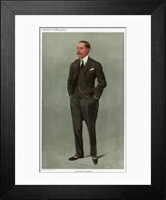 Framed Print : Lord Monk Bretton, Vanity Fair, Spy Framed Print : Lord Monk Bretton, Vanity Fair, Spy