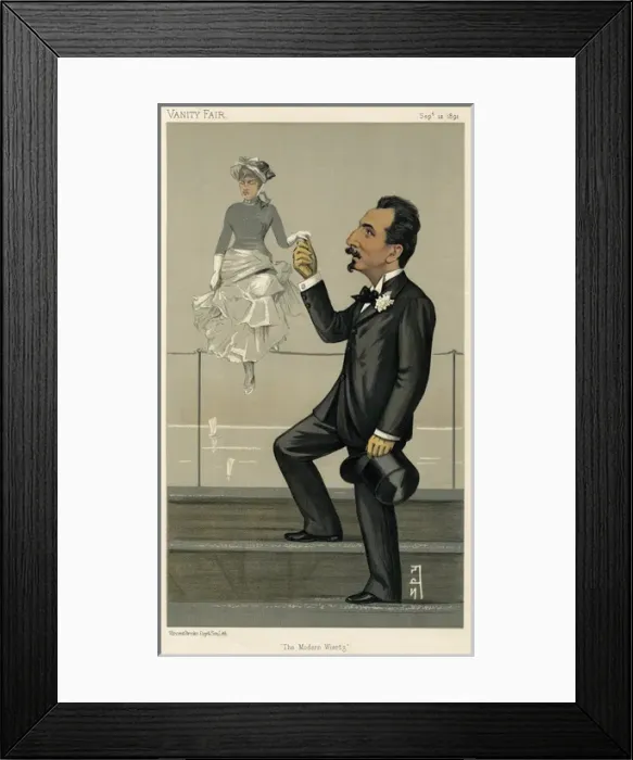 Framed Print : Jan van Beers, Vanity Fair, Spy Framed Print : Jan van Beers, Vanity Fair, Spy