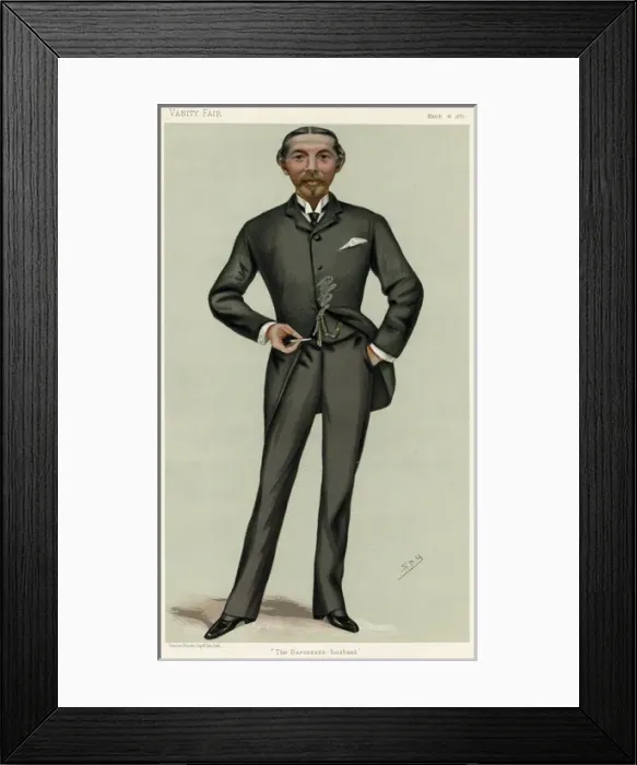 Framed Print : William L. A. B. Burdett-Coutts, Vanity Fair, Spy Framed Print : William L. A. B. Burdett-Coutts, Vanity Fair, Spy
