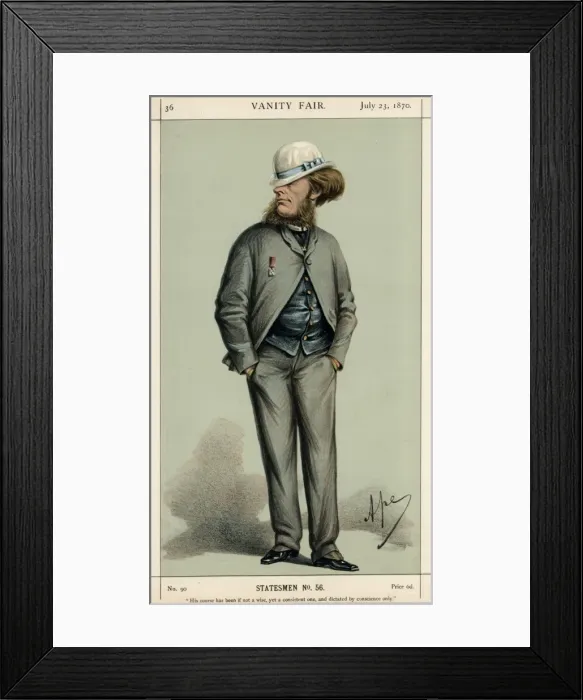 Framed Print : Lord Elcho, Vanity Fair, Ape Framed Print : Lord Elcho, Vanity Fair, Ape