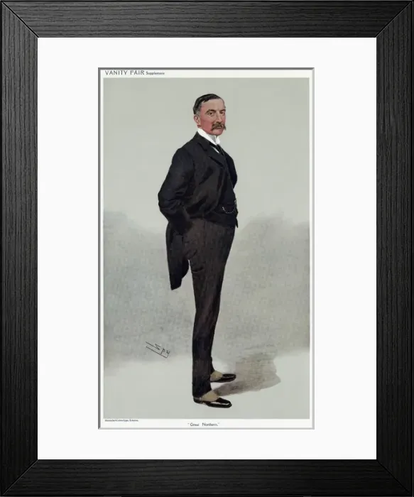 Framed Print : Oliver R. H. Bury, Vanity Fair, Spy Framed Print : Oliver R. H. Bury, Vanity Fair, Spy