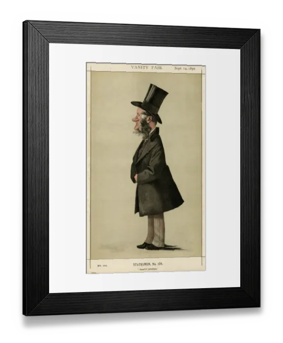 Framed Print : Viscount Enfield, Vanity Fair, Cecioni Framed Print : Viscount Enfield, Vanity Fair, Cecioni