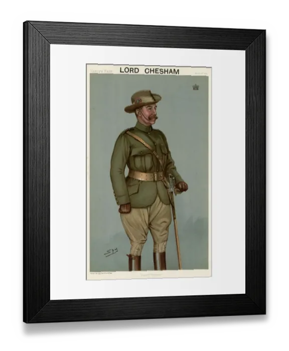 Framed Print : Lord Chesham, Vanity Fair, Spy Framed Print : Lord Chesham, Vanity Fair, Spy
