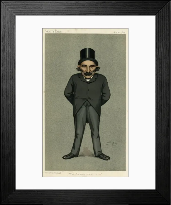 Framed Print : Charles W. R. Cooke, Vanity Fair, Spy Framed Print : Charles W. R. Cooke, Vanity Fair, Spy