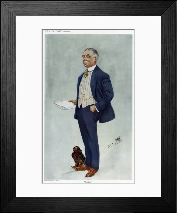 Framed Print : Major H. E. de Fonblanque Cox, Vanity Fair, KITE Framed Print : Major H. E. de Fonblanque Cox, Vanity Fair, KITE