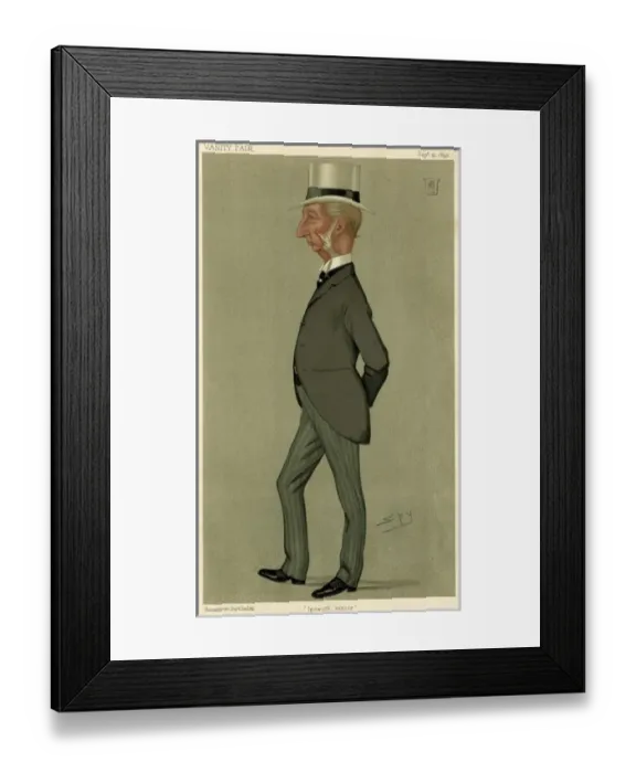 Framed Print : Sir C. Dalrymple MP, Vanity Fair, Spy Framed Print : Sir C. Dalrymple MP, Vanity Fair, Spy
