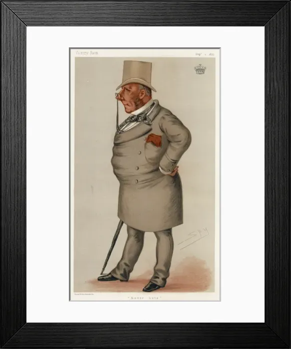 Framed Print : 6th Viscount Falmouth, Vanity Fair, Spy Framed Print : 6th Viscount Falmouth, Vanity Fair, Spy