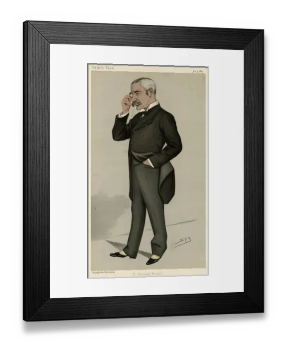 Framed Print : Sir Myles Fenton, Vanity Fair, Spy Framed Print : Sir Myles Fenton, Vanity Fair, Spy