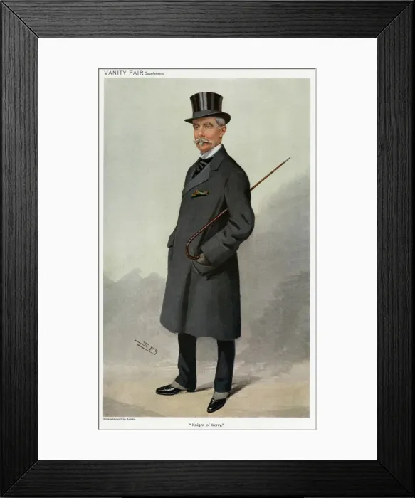 Framed Print : Sir Maurice Fitzgerald, Vanity Fair, Spy Framed Print : Sir Maurice Fitzgerald, Vanity Fair, Spy