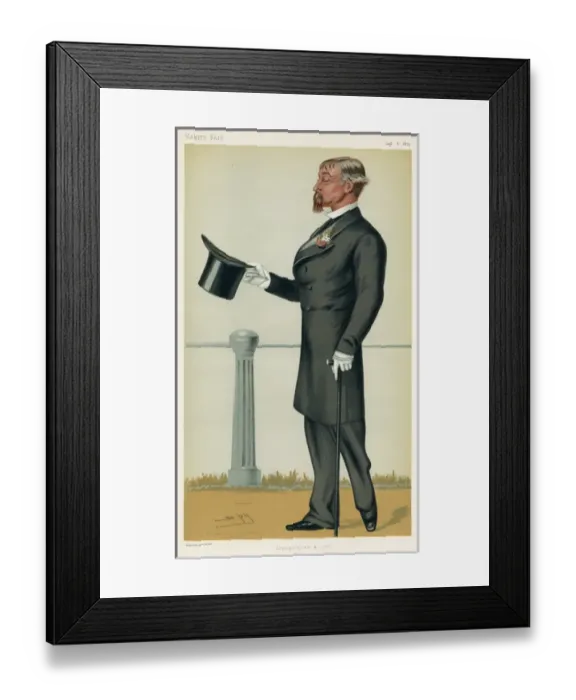 Framed Print : Sir Charles Craufurd Fraser, Vanity Fair, Spy Framed Print : Sir Charles Craufurd Fraser, Vanity Fair, Spy