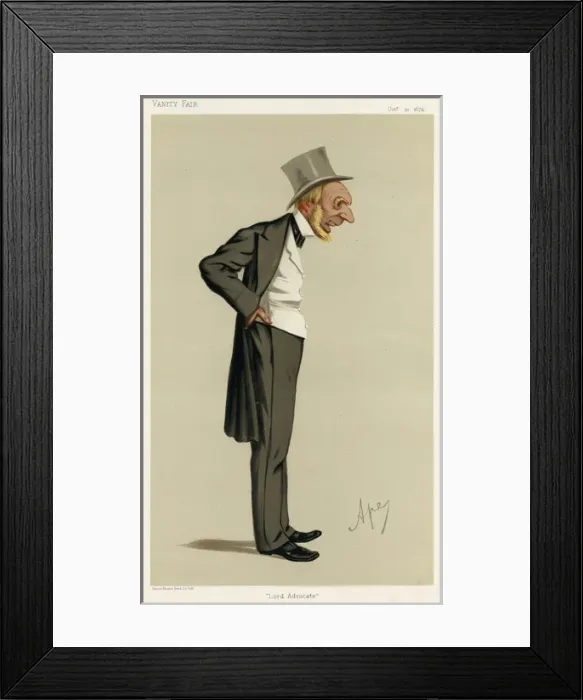 Framed Print : Edward S. Gordon, Vanity Fair, Ape Framed Print : Edward S. Gordon, Vanity Fair, Ape