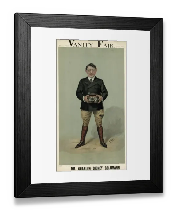 Framed Print : Charles S. Goldman, Vanity Fair, Spy Framed Print : Charles S. Goldman, Vanity Fair, Spy