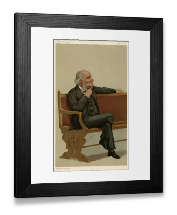 Framed Print : Sir George Grove, Vanity Fair, Spy Framed Print : Sir George Grove, Vanity Fair, Spy