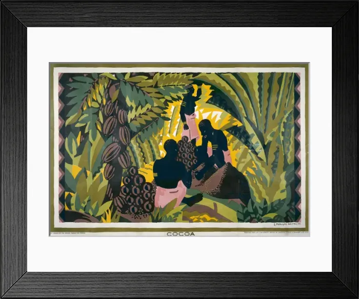 Framed Print : Cocoa poster Framed Print : Cocoa poster