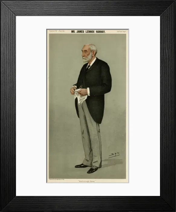 Framed Print : James Lennox Hannay, Vanity Fair, Spy Framed Print : James Lennox Hannay, Vanity Fair, Spy