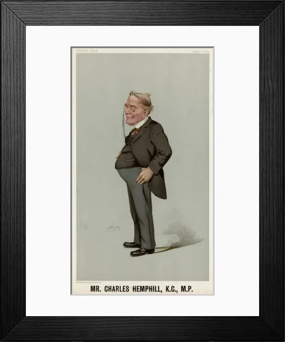 Framed Print : Charles H. Hemphill, Vanity Fair, Spy Framed Print : Charles H. Hemphill, Vanity Fair, Spy