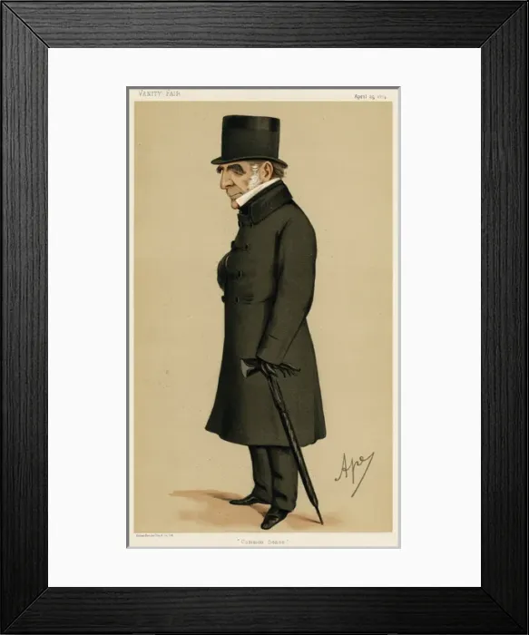 Framed Print : Joseph W. Henley, Vanity Fair, Ape Framed Print : Joseph W. Henley, Vanity Fair, Ape