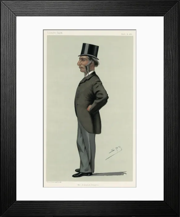 Framed Print : Farrer Herschell, Vanity Fair, Spy Framed Print : Farrer Herschell, Vanity Fair, Spy