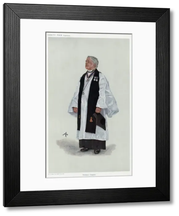 Framed Print : Rev. Canon Frederick A. J. Hervey, Vanity Fair, Ao Framed Print : Rev. Canon Frederick A. J. Hervey, Vanity Fair, Ao