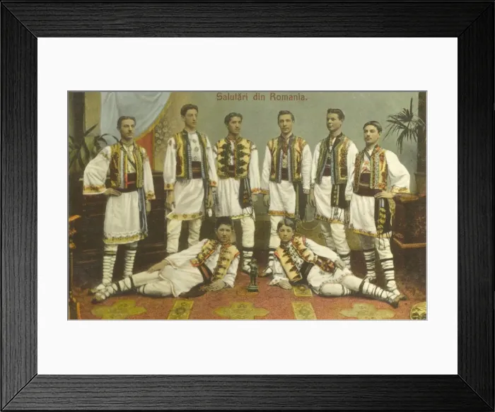 Framed Print : Romanian Dance troupe Framed Print : Romanian Dance troupe