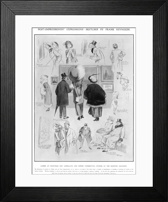 Framed Print : Post-Impressionist Expressions Framed Print : Post-Impressionist Expressions