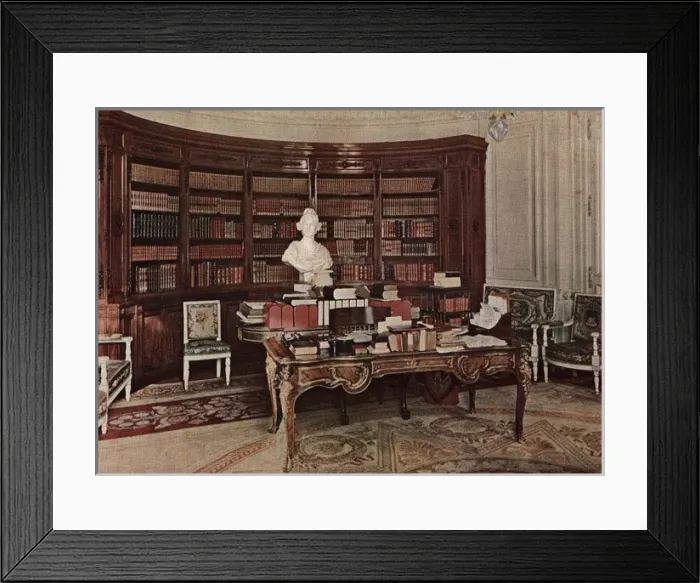 Framed Print : Elysee Palace - Presidents study Framed Print : Elysee Palace - Presidents study
