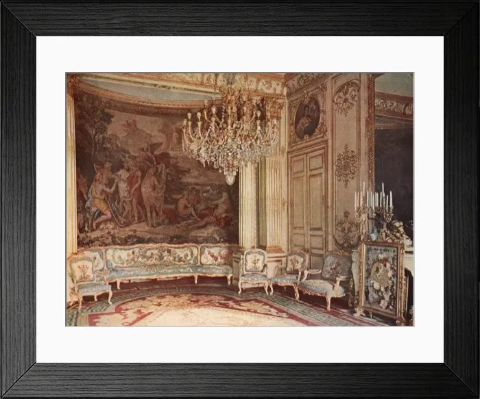 Framed Print : Elysee Palace - salon d Hemicycle Framed Print : Elysee Palace - salon d Hemicycle