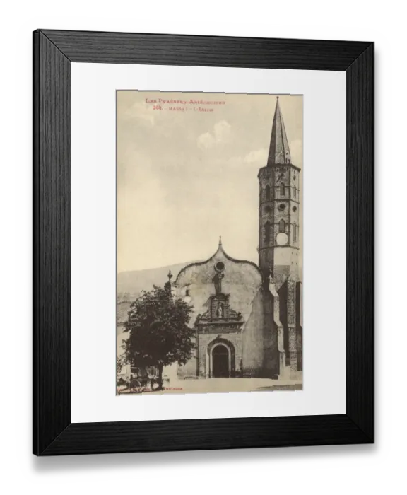 Framed Print : The Church at Massat Framed Print : The Church at Massat