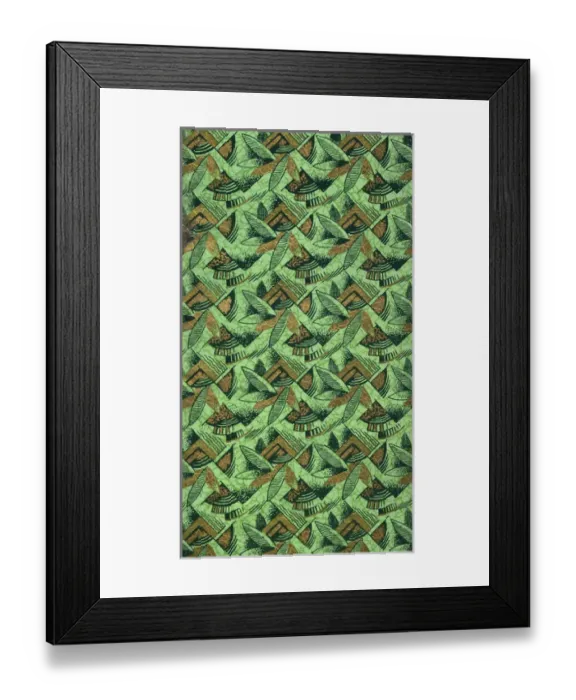 Framed Print : Wrapping Paper Sample Design Framed Print : Wrapping Paper Sample Design