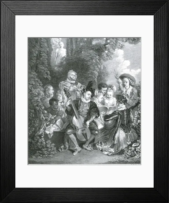 Framed Print : Le Concert Champetre Framed Print : Le Concert Champetre