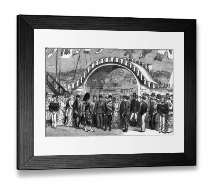 Framed Print : Wedding of Princess Beatrice and Prince Henry of Battenberg Framed Print : Wedding of Princess Beatrice and Prince Henry of Battenberg