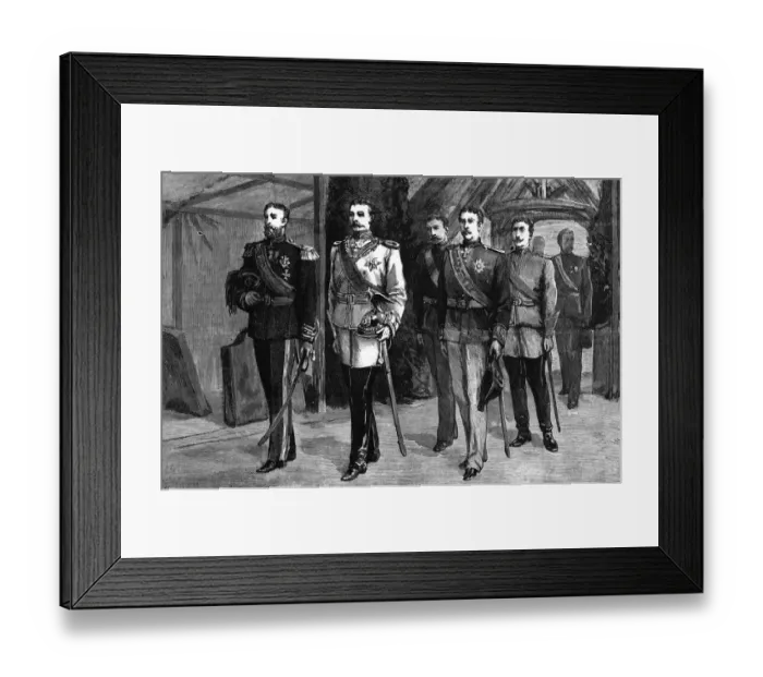 Framed Print : Wedding of Princess Beatrice and Prince Henry of Battenberg Framed Print : Wedding of Princess Beatrice and Prince Henry of Battenberg