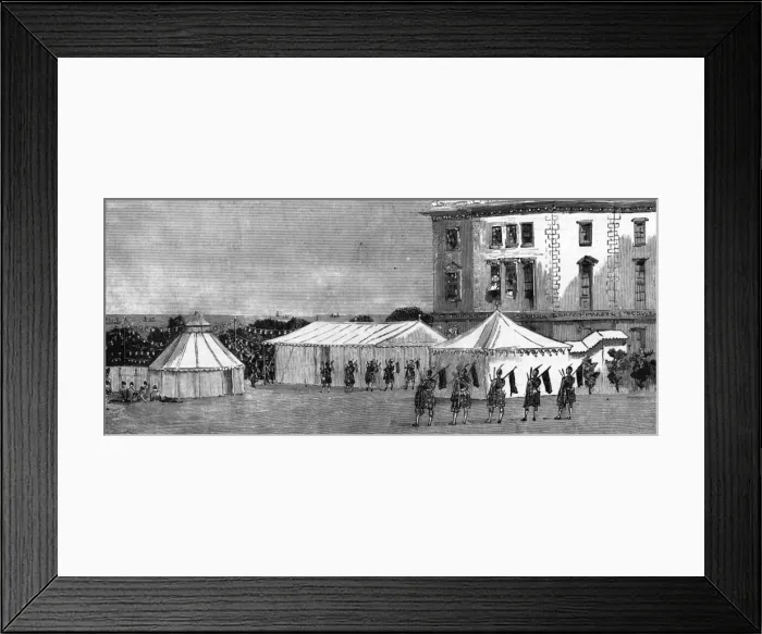 Framed Print : Wedding of Princess Beatrice and Prince Henry of Battenberg Framed Print : Wedding of Princess Beatrice and Prince Henry of Battenberg
