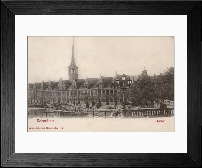 Framed Print : Copenhagen, Denmark - Borsen Framed Print : Copenhagen, Denmark - Borsen