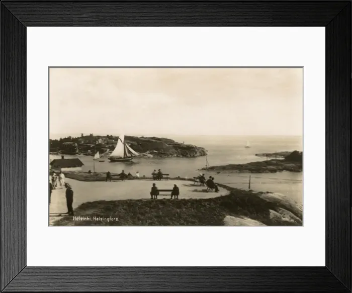 Framed Print : Helsinki, Finland - View out to sea Framed Print : Helsinki, Finland - View out to sea