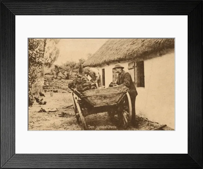 Framed Print : Unloading turves - Hede, Sweden Framed Print : Unloading turves - Hede, Sweden