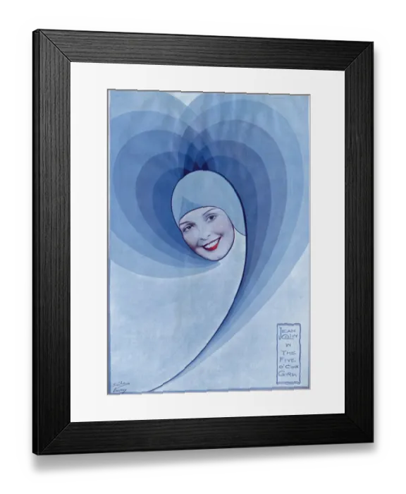 Framed Print : Jean Colin in the Five o Clock Girl Framed Print : Jean Colin in the Five o Clock Girl