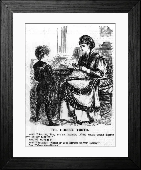 Framed Print : A reluctant musician: the honest truth Framed Print : A reluctant musician: the honest truth