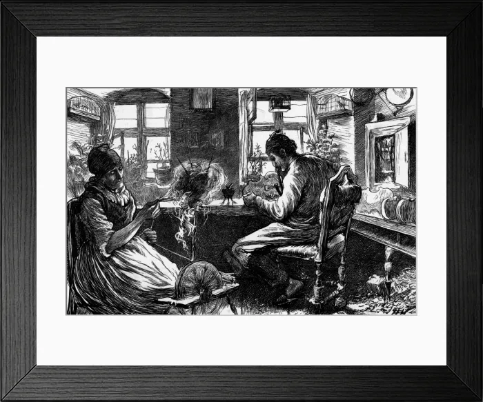 Framed Print : Violin makers Framed Print : Violin makers