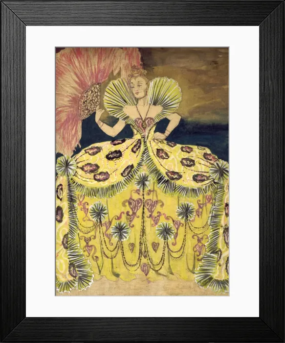 Framed Print : Costume design by Michael Bronze Framed Print : Costume design by Michael Bronze