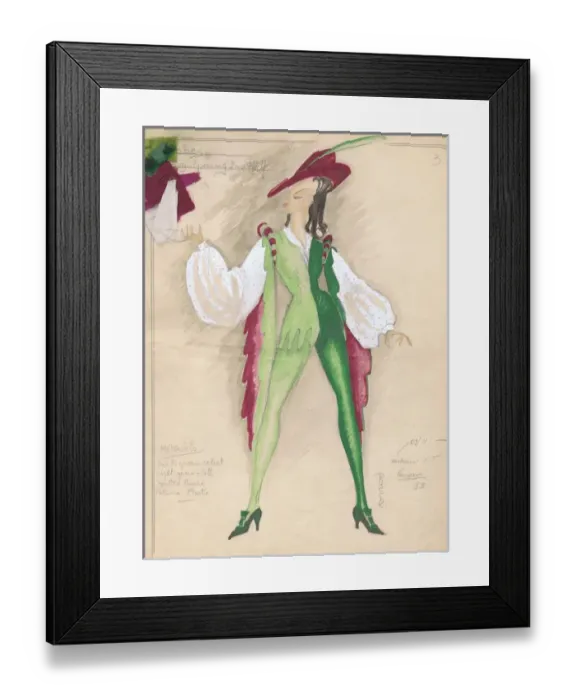 Framed Print : Costume design by Physhe Framed Print : Costume design by Physhe