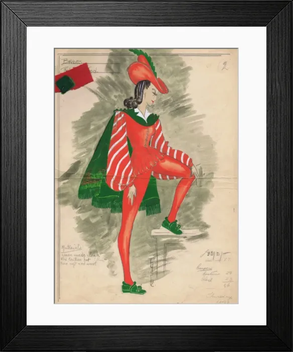 Framed Print : Costume design by Physhe Framed Print : Costume design by Physhe