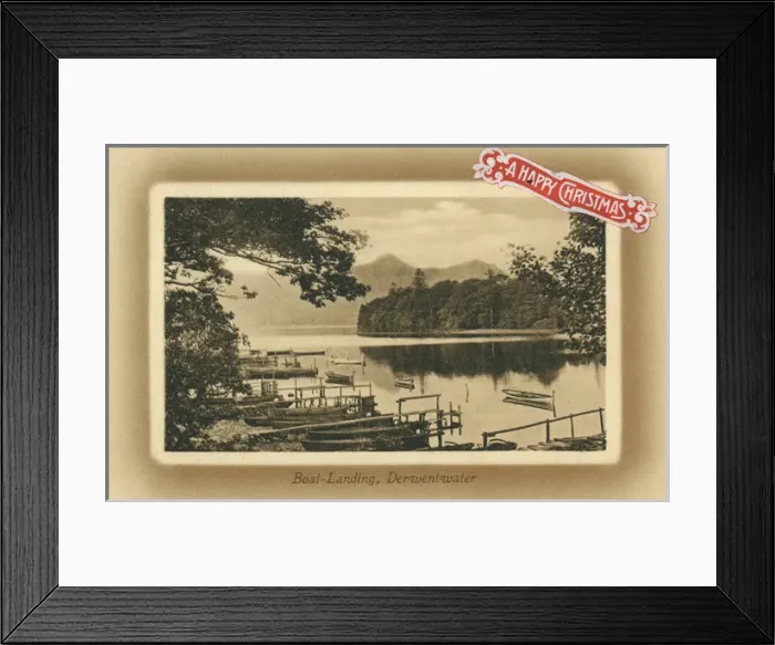 Framed Print : The Boat Landing - Derwentwater, Lake District, Cumbria Framed Print : The Boat Landing - Derwentwater, Lake District, Cumbria
