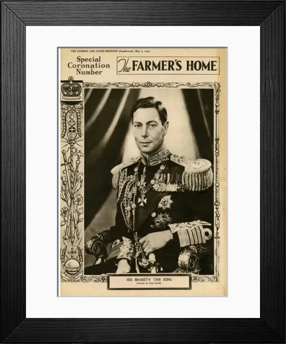 Framed Print : King George VI Framed Print : King George VI
